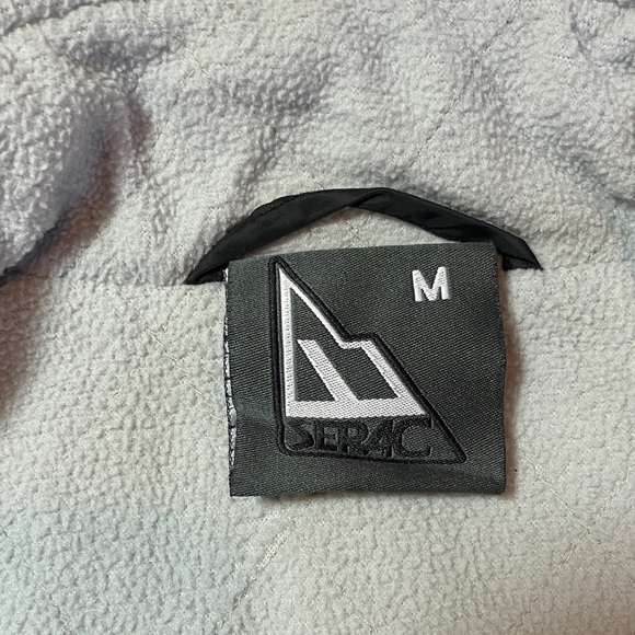 Serac Black Zip Front Quilted Women's Vest - Picture 3 of 6